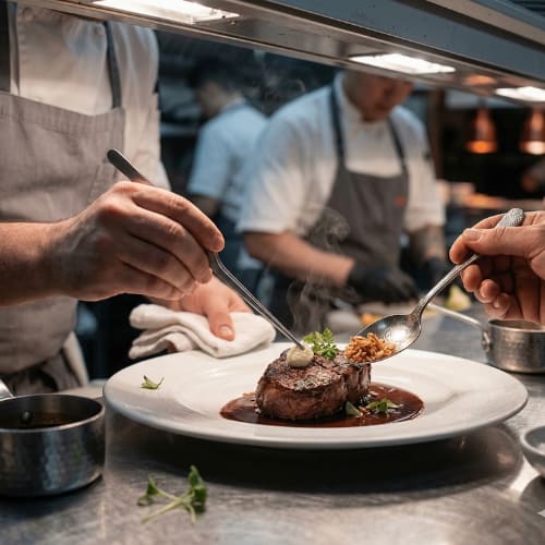 Culinary Art in Motion 